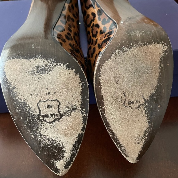 Stuart Weitzman Animal Print Heels - Picture 6 of 10